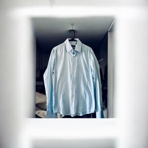 Hugo Boss Men's Light Blue Dress Shirt